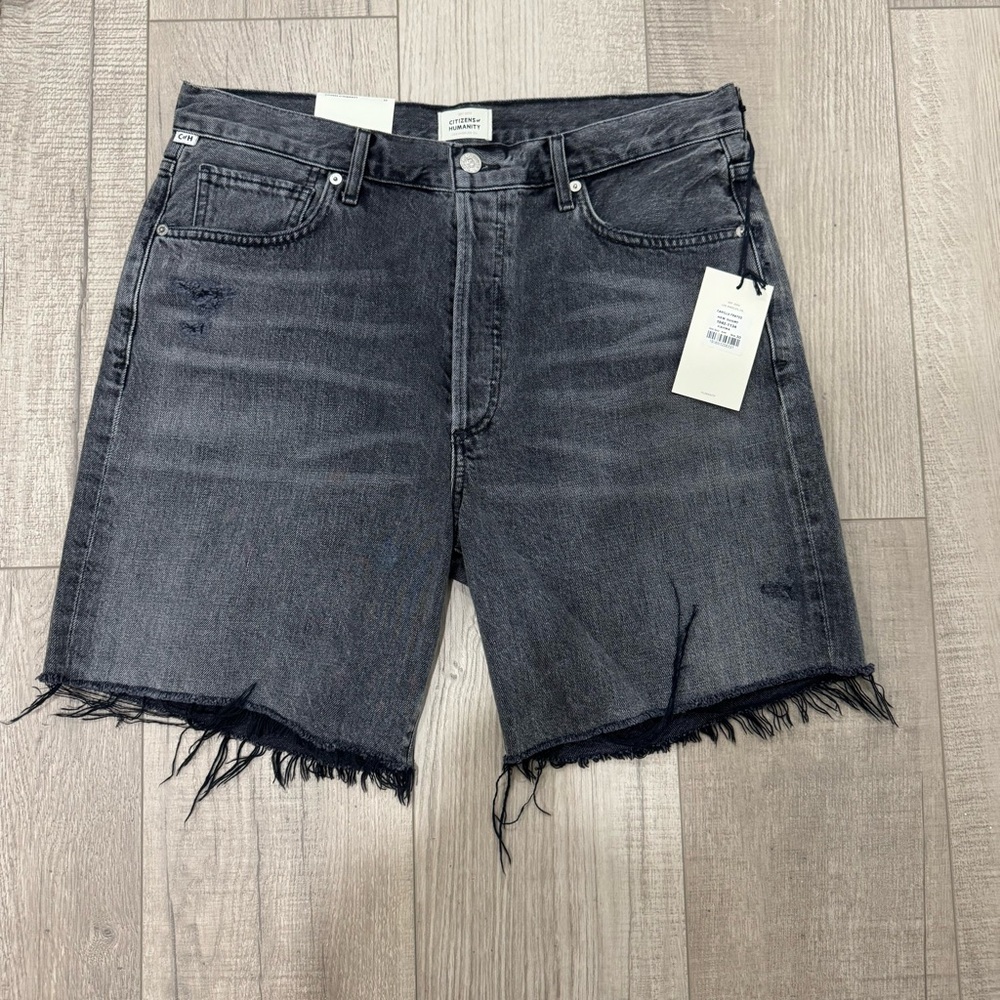 NWT Citizen of Humanity Camilla Frayed Shorts